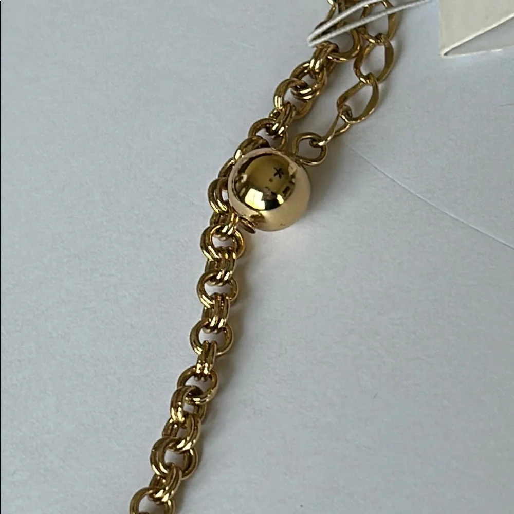 Kate Spade Black and Gold Statement Necklace